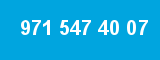 971 547 40 07 971 547 40 07